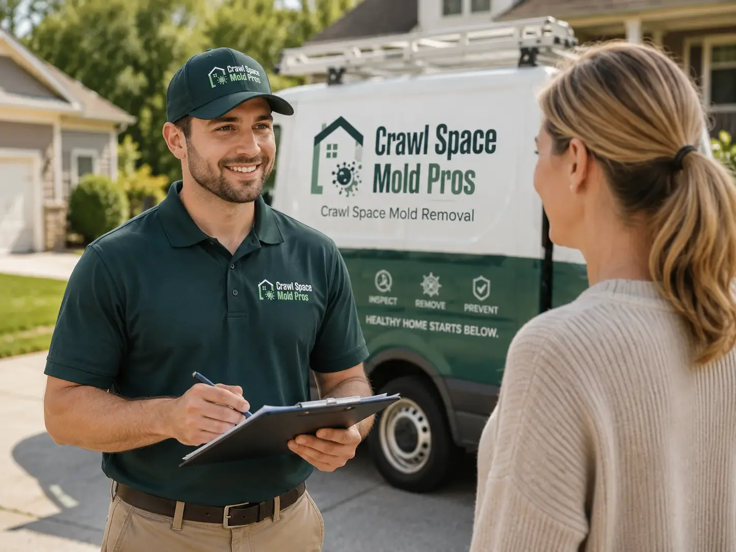 Crawl Space Mold Removal Charter Oak, IA FAQs